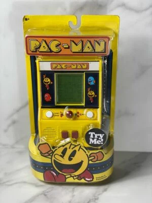 Pac-man Retro Mini Arcade Handheld Game Classic Play 2 Modes J1 - Image 1 of 3