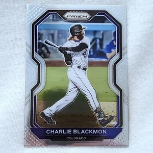 2021 Panini Prizm Tier II Charlie Blackmon #150 Colorado Rockies  - Picture 1 of 3
