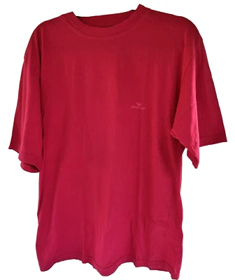 Camiseta Armani Jeans Para Hombre Cuello Redondo Manga Corta Fushia Grande 100% Algodón EE. UU. Foto 1 de 4