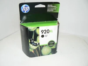 HP 920XL CARTUCCIA INCHIOSTRO ORIGINALE NERO AD ALTA RESA (CD975AN) 09/2017 - Foto 1 di 2