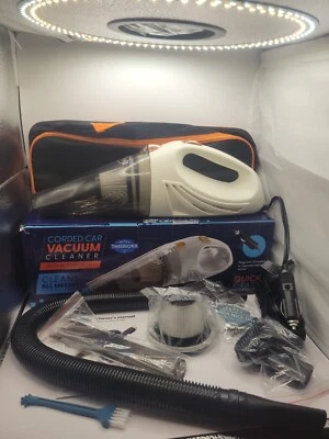Zabba ThisWorx Corded Car Vacuum Cleaner With Accesory Kit  New Seal Was Opened. - Image 1 of 4