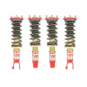 Function & Form For 96-00 Honda Civic EK Type 1 Height Adjustable Coilovers Kit - Foto 1 di 6