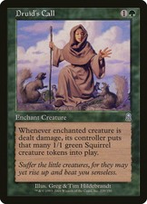 Magic the Gathering MTG 1x Druid's Call x1 LP+/NM x 1 Odyssey 3x Available