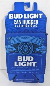 🥝 Bud Light Beer Can Hugger - Anheuser Busch INC - Peut - 4x4 in - Outdoor - Picture 1 of 7