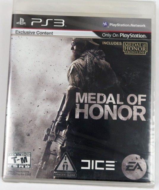 Medal of Honor - Ps3 Playstation 3 Jogo de Guerra Disco Midia Fisica  Original