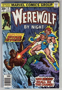 Werewolf By Night # 41 Marvel Comics 1976 Brother VooDoo Appearance MID GRADE - Picture 1 of 14