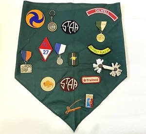 VINTAGE PFADFINDER AUFNÄHER Kerchief, NBA, Metrisch Germany Tool, German Pfennig - Bild 1 von 14