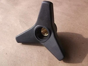 Neu großer Gibraltar 3 Lappen Thermoplast Knopf/Handrad 1/2-13 x 4,14" (B83) - Bild 1 von 5