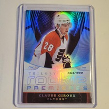 2008-09 Upper Deck Trilogy Claude Giroux Rookie Premieres /999