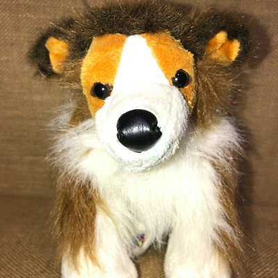 Webkinz Collie Dog Puppy HM149 Plush Only No Code - Image 1 of 4