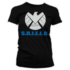 Officially Licensed S.H.I.E.L.D. Women's T-Shirt S-XXL Sizes