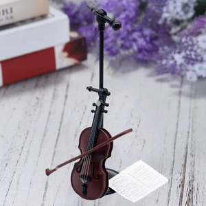 Dollhouse Music Room Accessories Miniature Realistic Props Musical Instrument - Picture 1 of 10