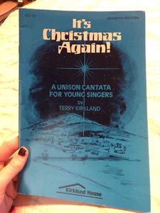Its Christmas Again A Unison Cantata For Young Singer Terry Kirkland Handbells  - Picture 1 of 5