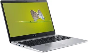 Acer 2023 15" HD Premium Chromebook, Arctic silver color, Condition new. - Picture 1 of 3
