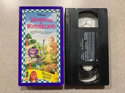 Disney’s Adventures in Wonderland - Helping Hands Vol 2 (VHS 1993) - Image 1 of 4