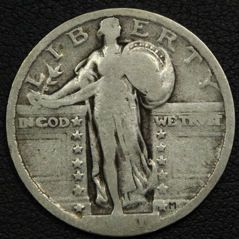 1921 Standing Liberty Silver Quarter Cover
