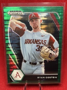 2021 Panini Prizm Draft Picks **Ryan Costeiu** Green Pulsar Prizm No. PDP212