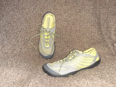 ZAPATOS PARA CORRER MERRELL BAREFOOT PACE GLOVE ACACIA MUJER-Talla 5-Excelentes Foto 1 de 4