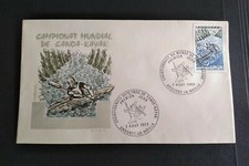 1969 FDC FRENCH ANDORRA WORLD KAYAK CHAMPIONSHIP FIRST DAY ENVELOPE