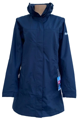 Women's Helly Hansen Aden Long Coat BLUE $150, Size: M - Image 1 of 4
