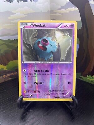 Woobat 71/162 - Breakthrough - Common - Reverse Holo - Pokemon Card TCG - LP
