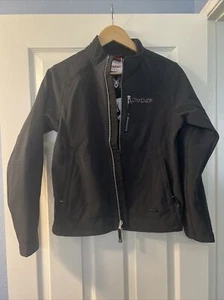 Spyder Black Insulated Full Zip Jacket Youth 14 - RARE MAMMOTH SKI TEAM - NWOT - Picture 1 of 5