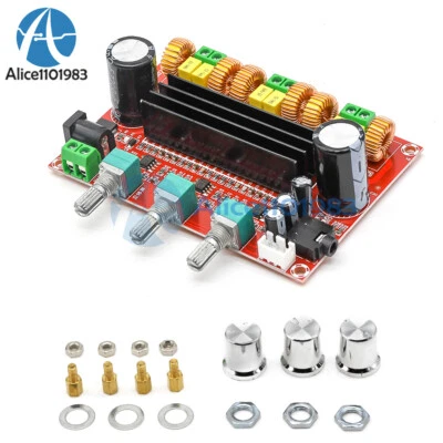 TPA3116D2 2x 50W +100W 2.1 Channel Digital Subwoofer Power Amplifier Board - Image 1 of 4