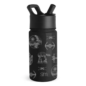 Simple Modern Star Wars Kids Water Bottle with Straw Lid | Insulated Stainles... - Picture 1 of 7