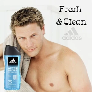 ADIDAS AFTER SPORT 3in1 Hydrating Shower Gel 250ml/ 8 oz. - Picture 1 of 6