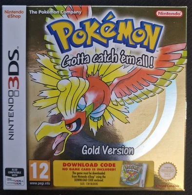 Pokemon Gold 3DS Box Only - Image 1 of 2