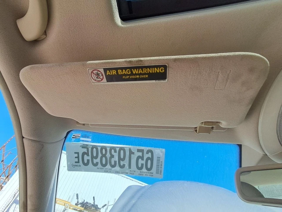 Солнцезащитный козырек для пассажира типа 211 с подсветкой подходит для 03–09 MERCEDES E-CLASS 3676959 - Изображение 1 из 4