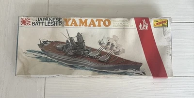 Acorazado Japonés Yamato 1/1150 1973 Kit Modelo Plástico COMPLETO Nº862 Abierto Foto 1 de 4