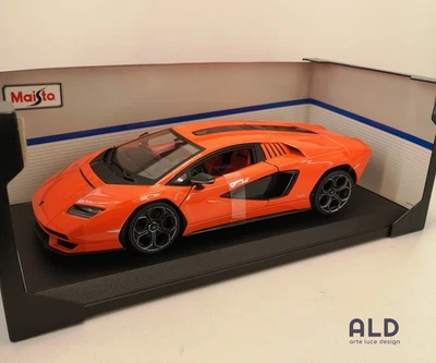 modellino auto scala 1/18 lamborghini countach lpi 800-4 modellini della maisto - Immagine 1 di 4