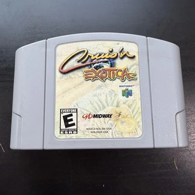 Cruis'n Exotica (Nintendo 64, 2000) Authentic Cartridge Only TESTED - Image 1 of 4