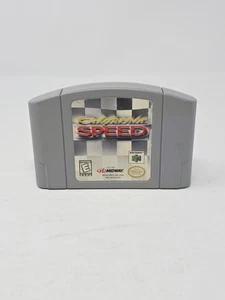 Cartucho auténtico California Speed Nintendo 64 N64 solamente  - Imagen 1 de 7