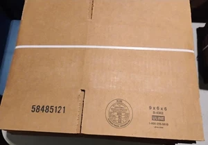 Lote de 25 cajas de envío, 9 x 6 x 6, de alta resistencia, bonitas cajas de peso.  Gran precio - Imagen 1 de 1