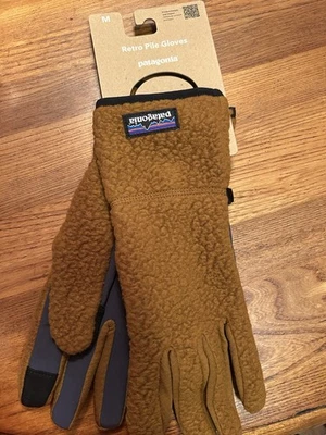 Guantes retro de vellón Patagonia talla M para hombre Foto 1 de 3