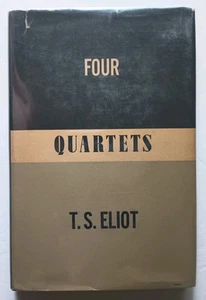 Four Quartets (1943) T.S. Eliot / First Edition, 2nd Issue HC / First Issue DJ - Bild 1 von 12