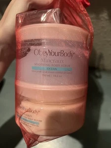 Obey Your Body EXFOLIANTE Ocean SCRUB Ocean Set de Regalo con Manteca Corporal/Jabón C - Imagen 1 de 3