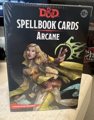 D&D Dungeons & Dragons Libro de Hechizos Cartas Mazo Arcano 257 Cartas 2022 Wizards HASBRO Foto 1 de 2