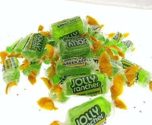 Jolly Rancher Green Apple ~ 8oz hard candy ~ Half Pound Candy - Picture 1 of 3