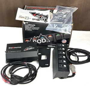 NEW! sPOD 6 Switch System 2009-2017 Dual LED Green Jeep JK P/N: 600-0915LT-LED G - Bild 1 von 19