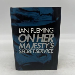 On Her Majesty’s Secret Service Hardback By Ian Fleming James Bond 2002 Edition - Picture 1 of 21