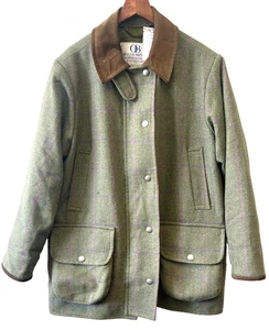 Oliver Brown, Green, Wool, Coat, Men's UK L - Picture 1 of 9