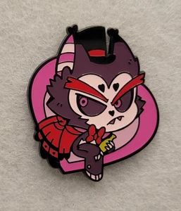 Hazbin Hotel Herz Chibi Husk Emaille Pin Vivziepop Haifischroboter Husker - Bild 1 von 24