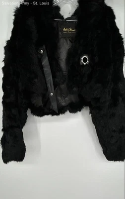 Chaqueta de invierno Ashley Stewart para mujer de piel negra manga larga con cuello talla 2X Foto 1 de 3