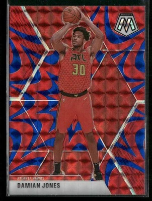 2019-20 Panini Mosaic #34 Damian Jones Red Prizm - Image 1 of 2
