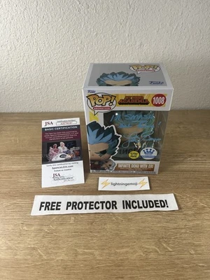 Infinite Deku con Eri Glow Funko Pop #1008 MHA abovedado certificado de autenticidad firmado autógrafo como nuevo Foto 1 de 4