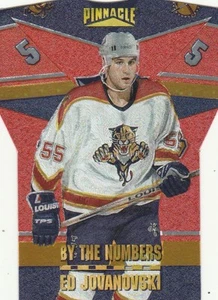 Ed Jovanovski 1996 Pinnacle By The Numbers card # 4 of 15 - Picture 1 of 2