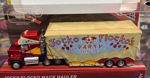 2017 Disney Pixar CARS 3 Jocko Flocko Mack Hauler Crazy 8 New Sealed Box VHTF - Picture 1 of 7